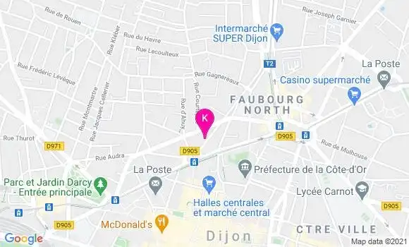 Localisation Julie Foucher Mary