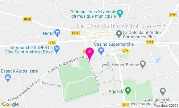 Localisation Ludovic Pezin