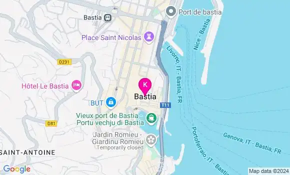 Localisation Yves Galliou