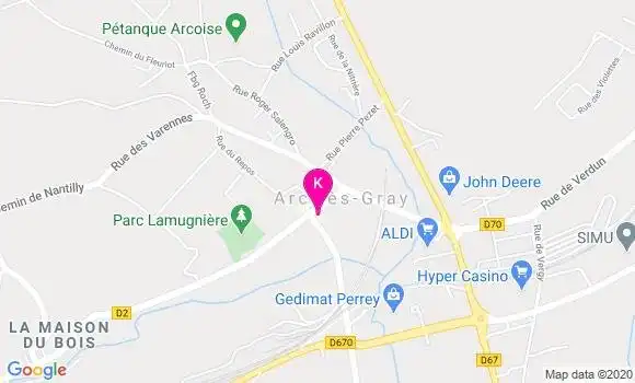 Localisation Patrice Regnard