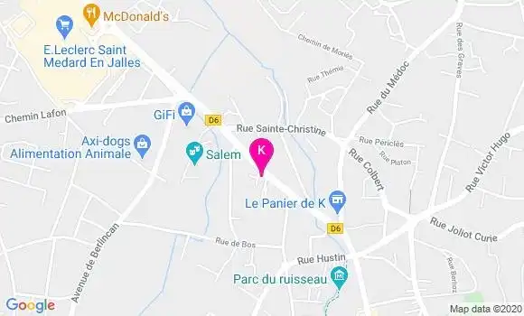 Localisation Aline Dumont