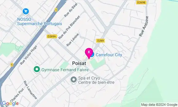 Localisation Tom Glevar
