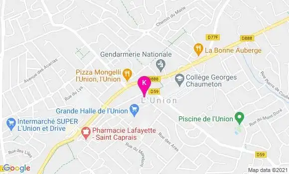 Localisation Philippe Laffont