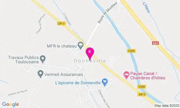 Localisation Fanny Lefebvre