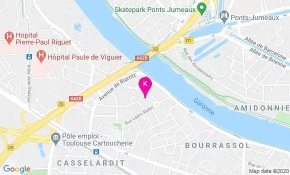 Localisation Eric Peyraud