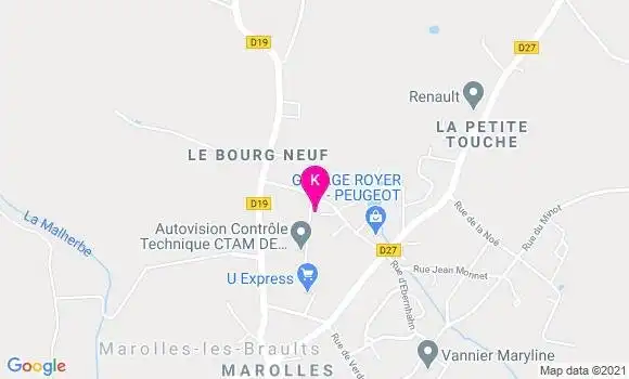 Localisation Herve Guyard