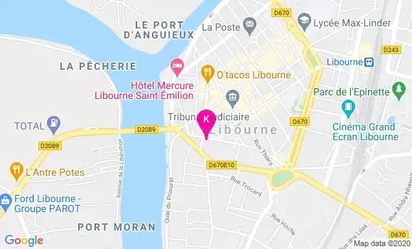 Localisation Marie Vernery