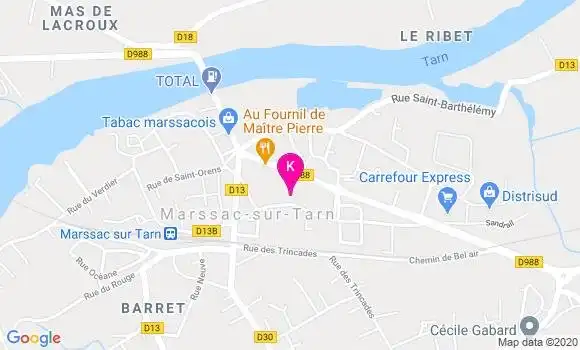 Localisation Maryline Soupart