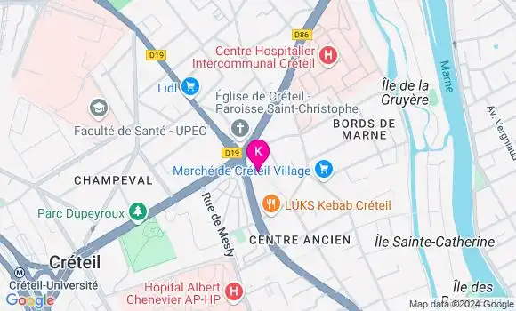 Localisation Yasmine Laguerre