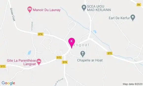 Localisation Michele Le Guern