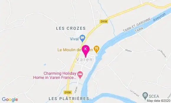 Localisation Baptiste Merie