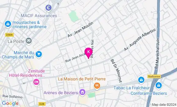 Localisation Alicia Chalhoub Gonzalbez