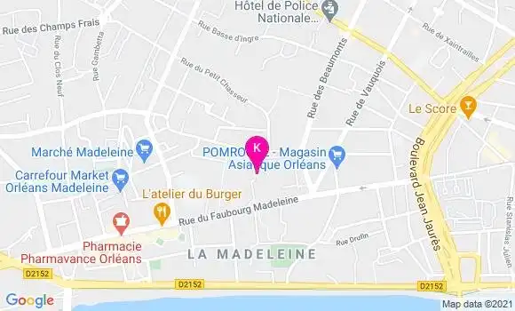 Localisation Jean Philippe Richard