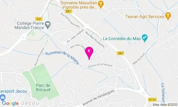Localisation Sophie Bosco