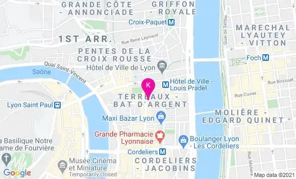 Localisation Elise Arbez