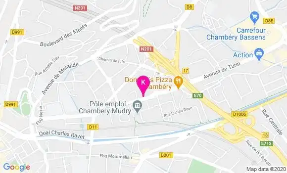 Localisation Aime Favre
