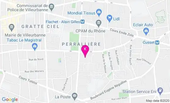 Localisation Bruno Fourcat