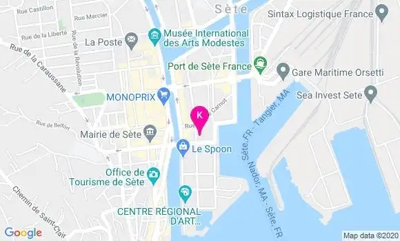 Localisation Odile Martin Peridier
