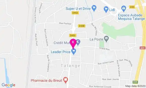 Localisation Geraldine Bellini Bingel