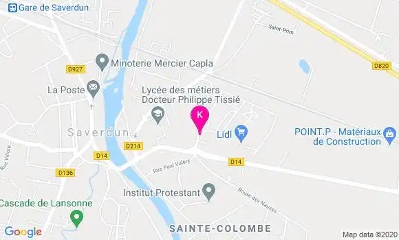 Localisation Cyrille Pessant
