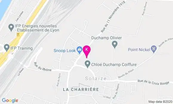 Localisation Carole Brouillard