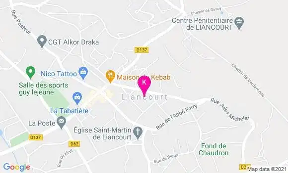 Localisation Jean Michel Bourdon