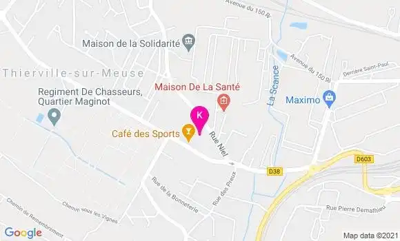 Localisation Cecile Grisneaux