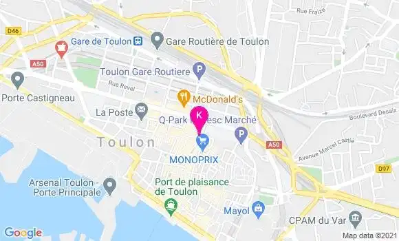 Localisation Aurelie Bergeron