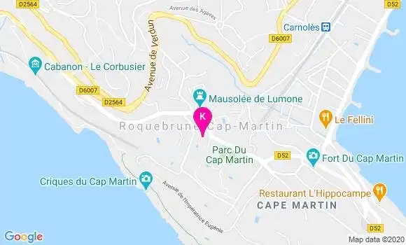 Localisation Catherine Cohen Solal