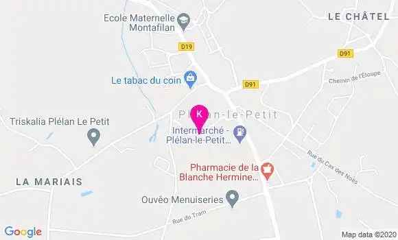 Localisation Nathalie Vitasse Tourtonde