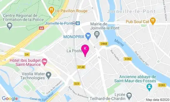 Localisation Celine Dupre