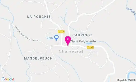 Localisation Cecile Eyrignoux