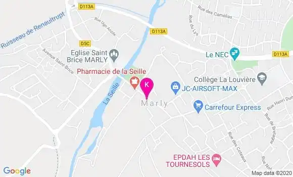 Localisation Francois Brandenbourger