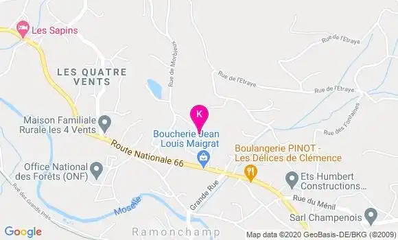 Localisation Carine Galmiche