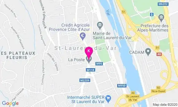 Localisation Jocelyne Lassin Venturini