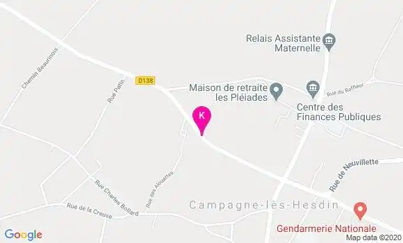 Localisation Christelle Betourne