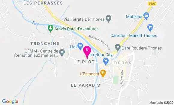 Localisation Deborah Peyon