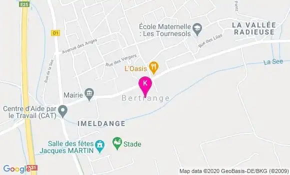 Localisation Bertrand Klein
