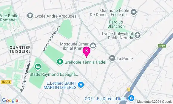 Localisation Alexis Pricaz