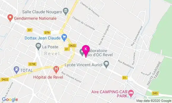 Localisation Hortense Hibon