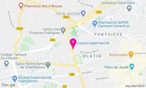 Localisation Emilien Ferrand