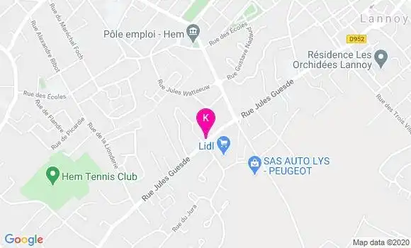 Localisation Celine Vreck
