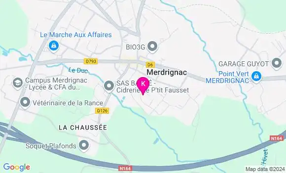 Localisation Yves Bertrand