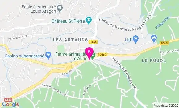 Localisation Emmanuelle Meler