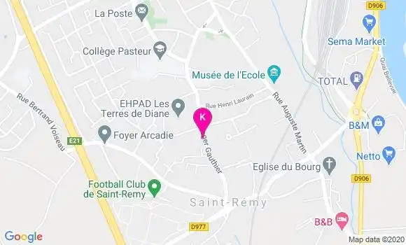 Localisation Thierry Badey