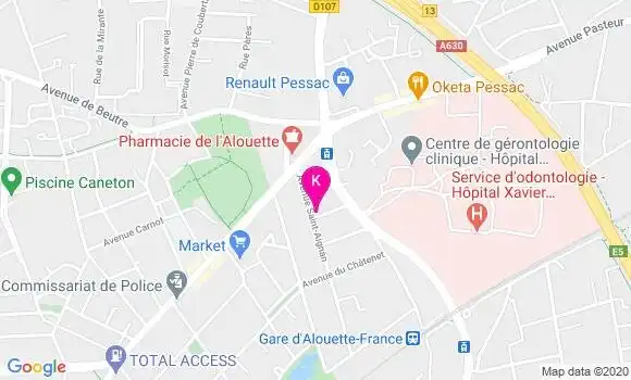 Localisation Pierre Garcia