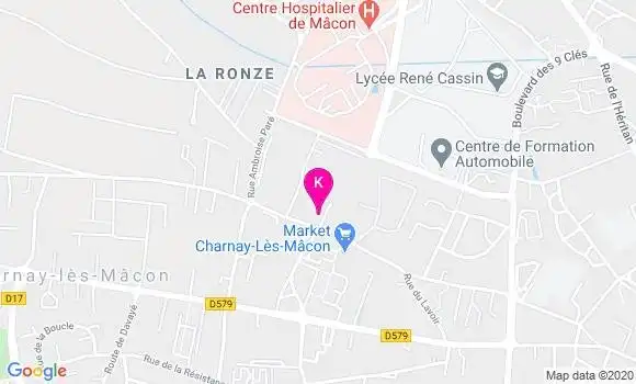 Localisation Pierre Milhiet