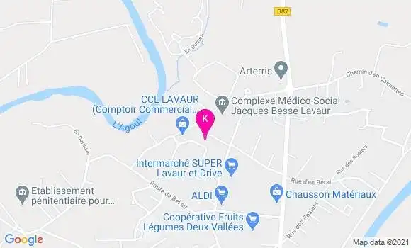 Localisation Melanie Gibert
