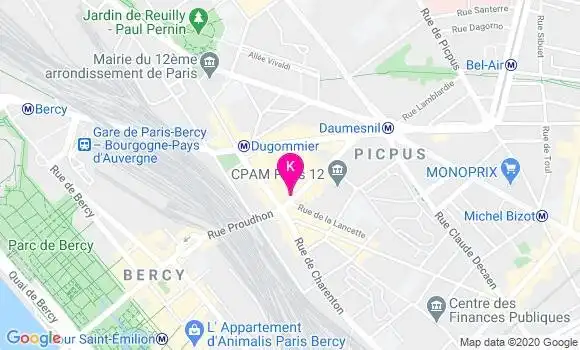 Localisation Marie Beatrice Modoi Gboto