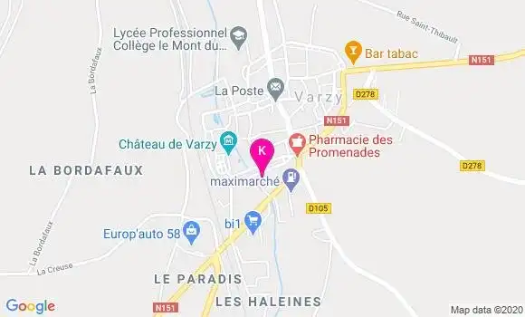 Localisation Thomas Coillac